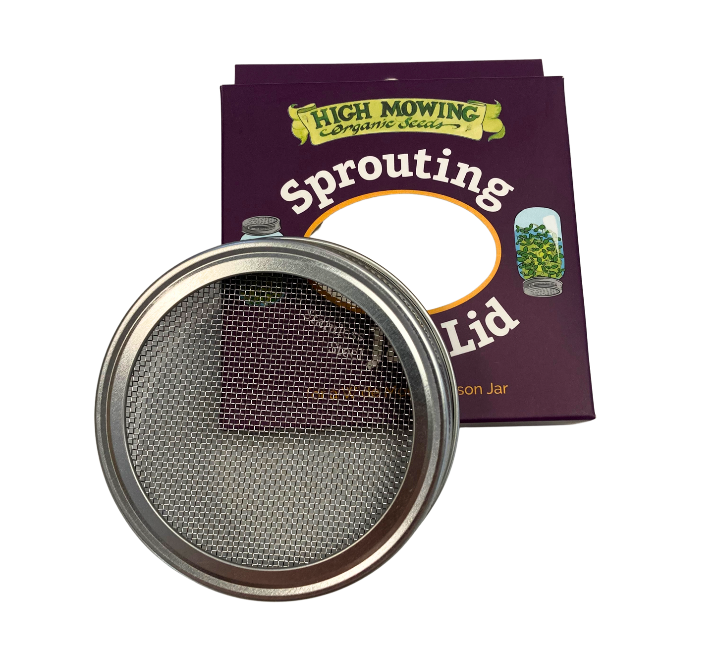 Sprouting Jar Lid, Wide Mouth