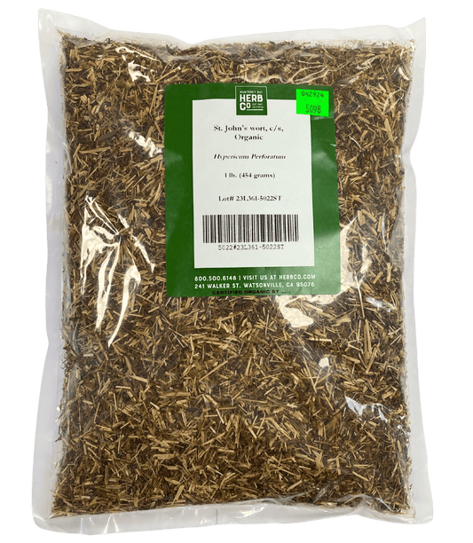 St. John's Wort, Organic, Cut & Sifted