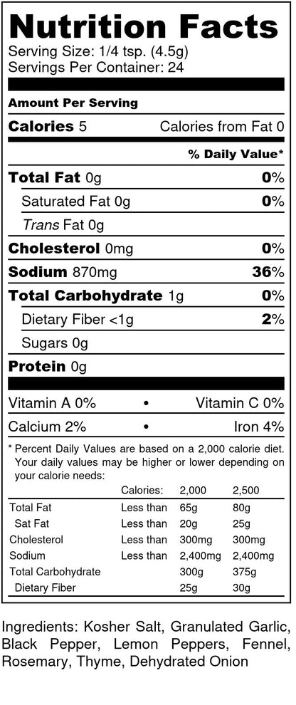Steak-n-Burger Seasoning