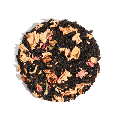 Plum Deluxe Tea Strawberries & Cream Black Tea (with Rose)