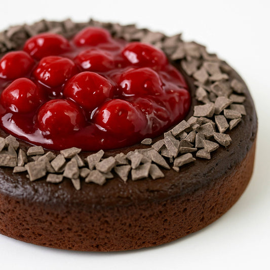 Andy Anand Delicious Sugar Free Cake - Chocolate Strawberry Cake 9" Amazing No Sugar Added Cakes From Bakery (2.5 lbs)