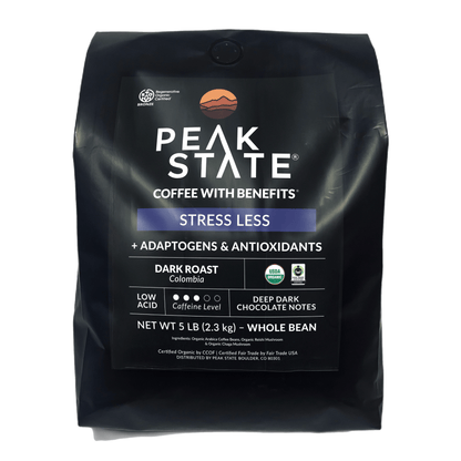 STRESS LESS Dark Roast - 5 Pound Bag