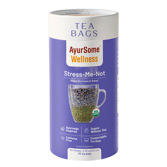 Stress-Me-Not Tea | Organic Lemon Balm, Lavender Tea Blend