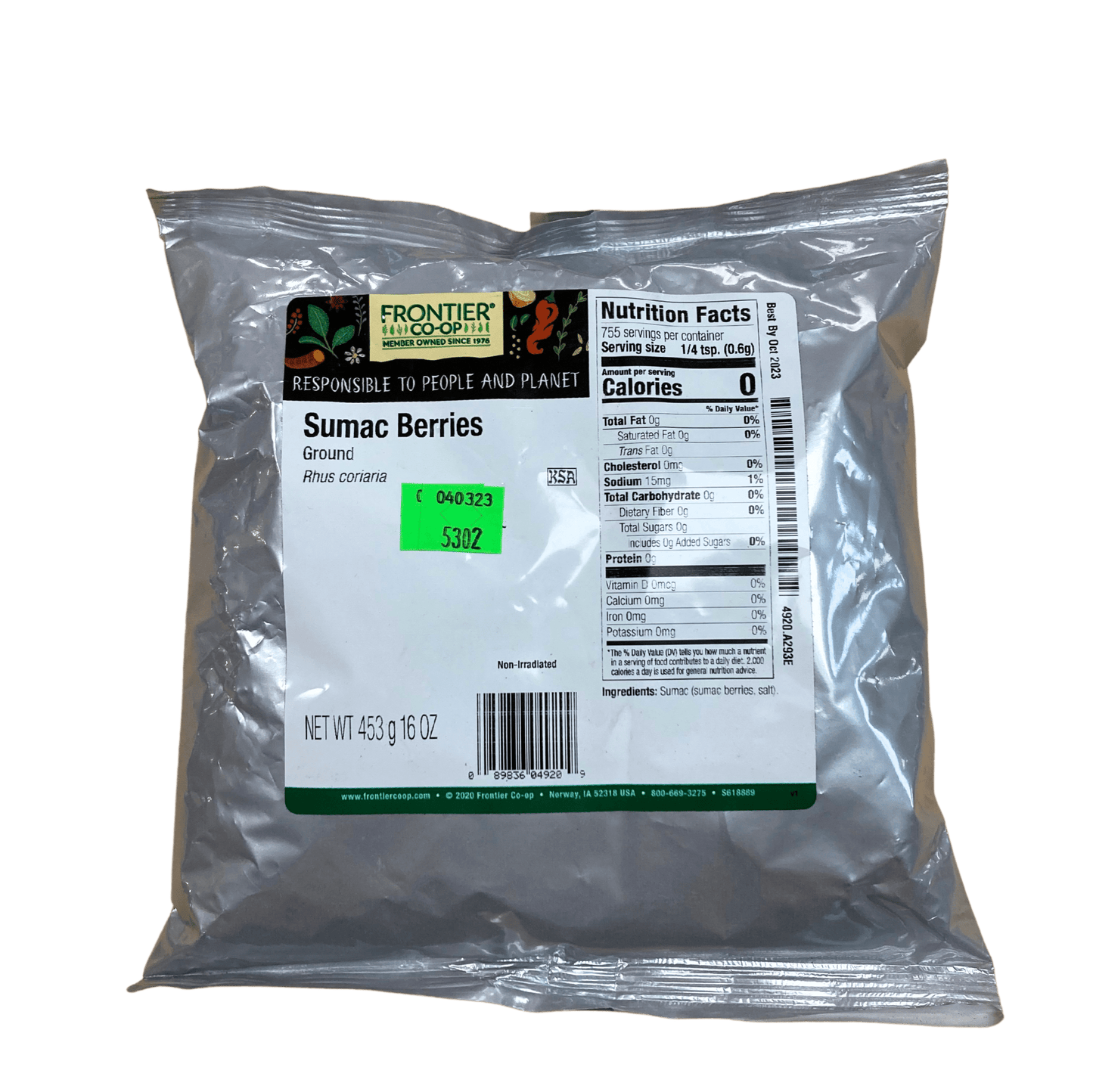 Sumac Berries, Ground