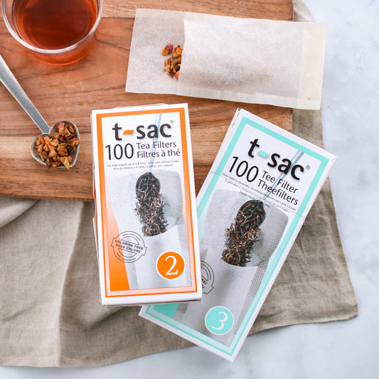 Plum Deluxe Tea Loose Leaf Tea Filter Bags