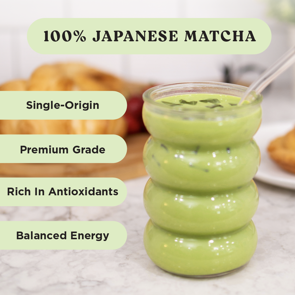 Matcha Combo Variety Pack – Lavender, Strawberry & Vanilla – Premium Shade-Grown Japanese Matcha, Sweetened with Organic Sugar, 30 Single Stick Packs