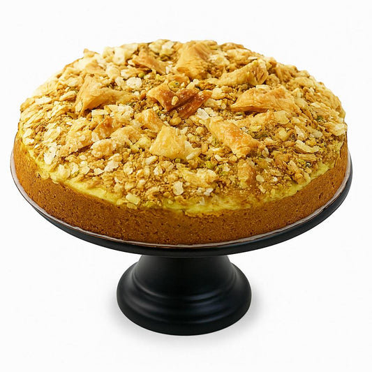 Andy Anand Baklava Pistachios Cake: A Heavenly Fusion, Creamy Texture Amazing Decadent Cakes From Bakery (9-inch, 2.8 lbs)