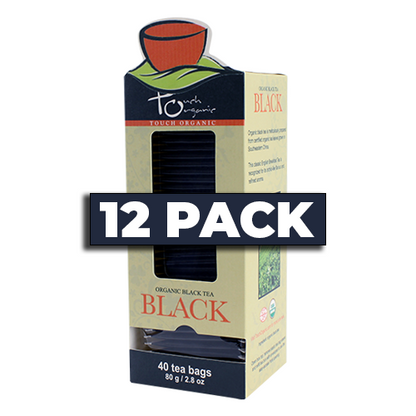Touch Organic - TRADITIONAL ORGANIC BLACK TEA 40 bags - 12 PACK CASE