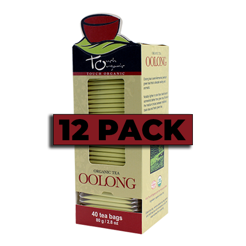 Touch Organic - TRADITIONAL ORGANIC OOLONG TEA 40 bags - 12 PACK CASE