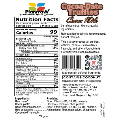 Chocolith® - Nibs (7oz) - Vegan, Gluten-Free, Paleo, 0g Refined Carbs.