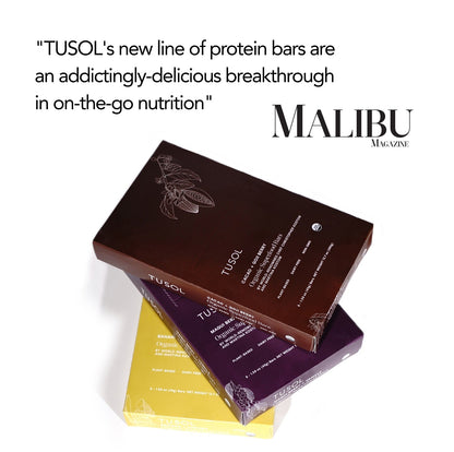 TUSOL Wellness Organic Protein + Superfood Bars