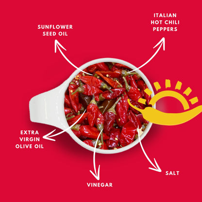 TuttoCalabria Whole Calabrian Chili Peppers – 52.9 oz (1.5 kg)