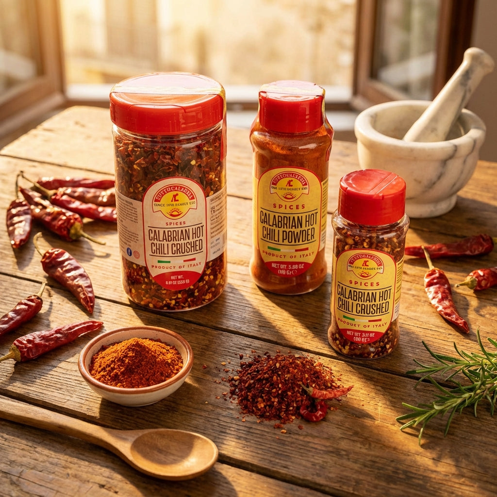 TuttoCalabria, Sweet & MILD Calabrian Chili Powder Shaker (Large), 12.3oz (350g)