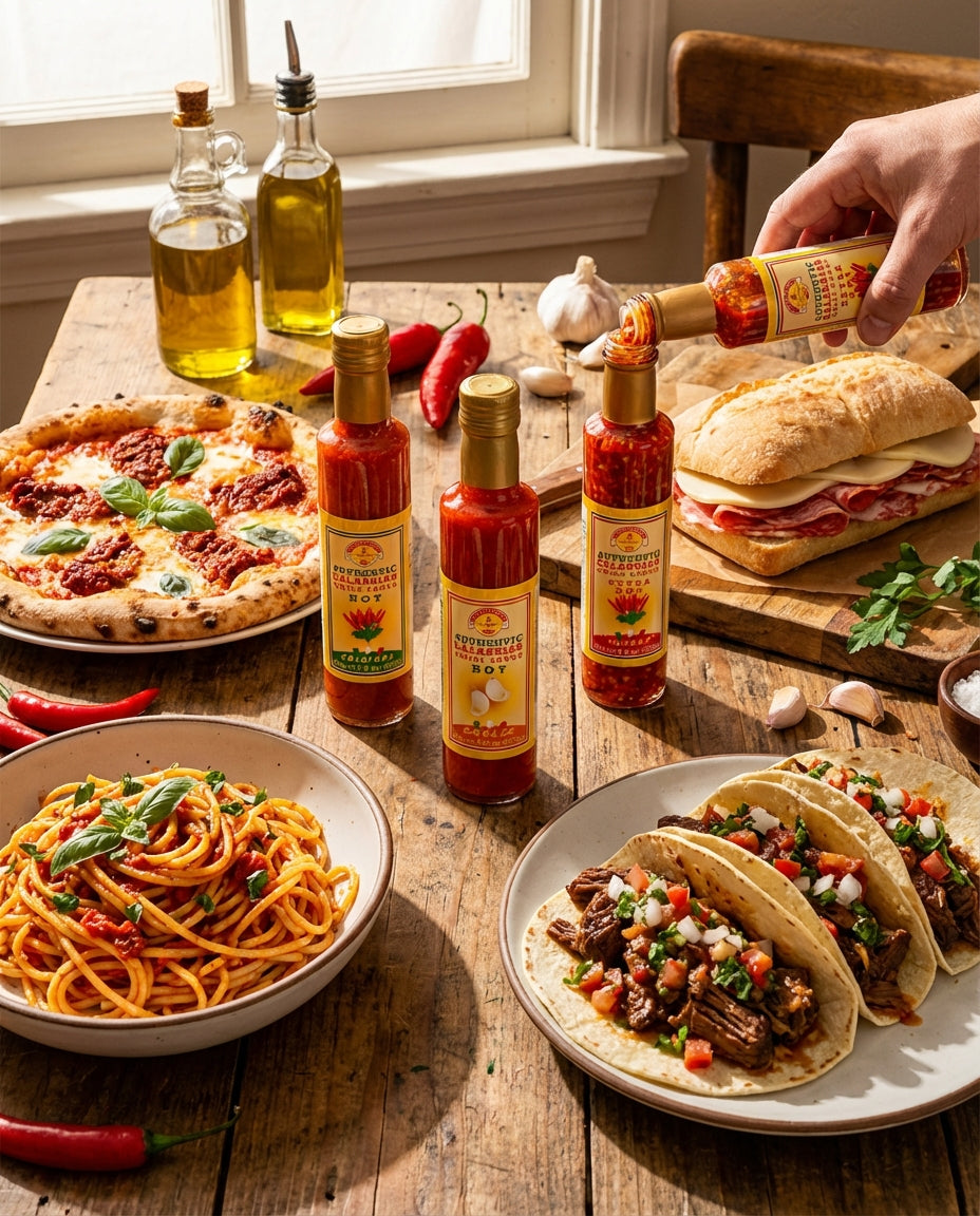 TuttoCalabria Authentic Smooth Calabrian Chili Pepper Sauce, 250ml