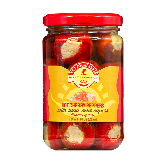 TuttoCalabria Peperò Stuffed with Tuna – 9.8 oz
