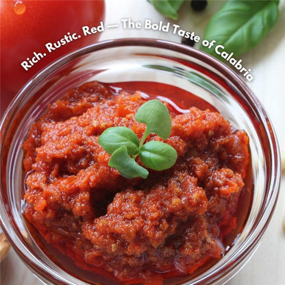 TuttoCalabria, Red pesto with dried tomatoes, 6.5 oz (185g)