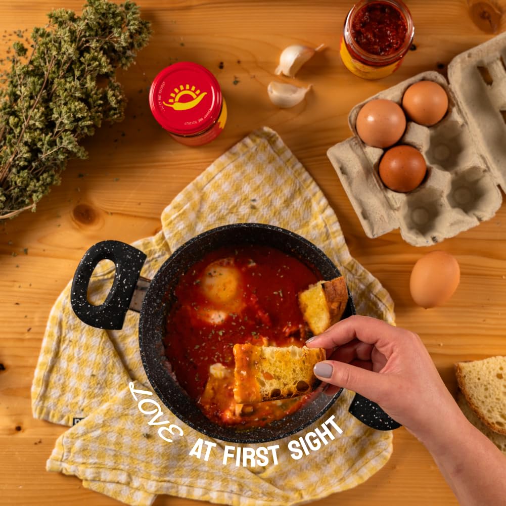 TuttoCalabria, Rosa Marina Sauce - little fish with Calabria chili pepper, 6.5oz (185g)