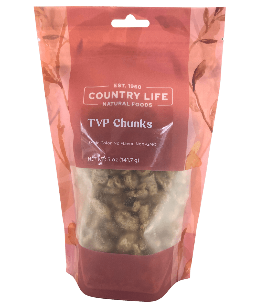 TVP Chunks, No Added Color or Flavor, Non-GMO