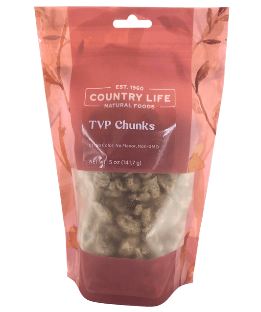 TVP Chunks, No Added Color or Flavor, Non-GMO