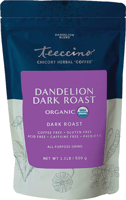 Dandelion Dark Roast Herbal Coffee