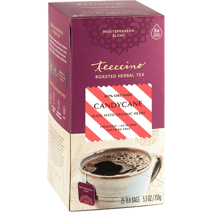Candy Cane Chicory Herbal Tea