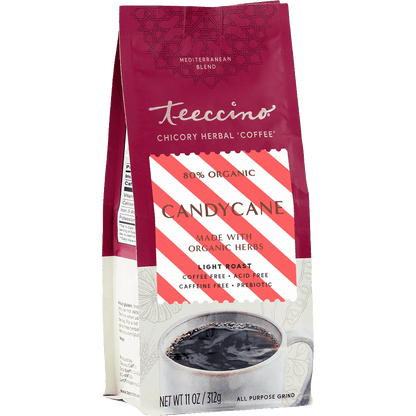 Candy Cane Chicory Herbal Coffee
