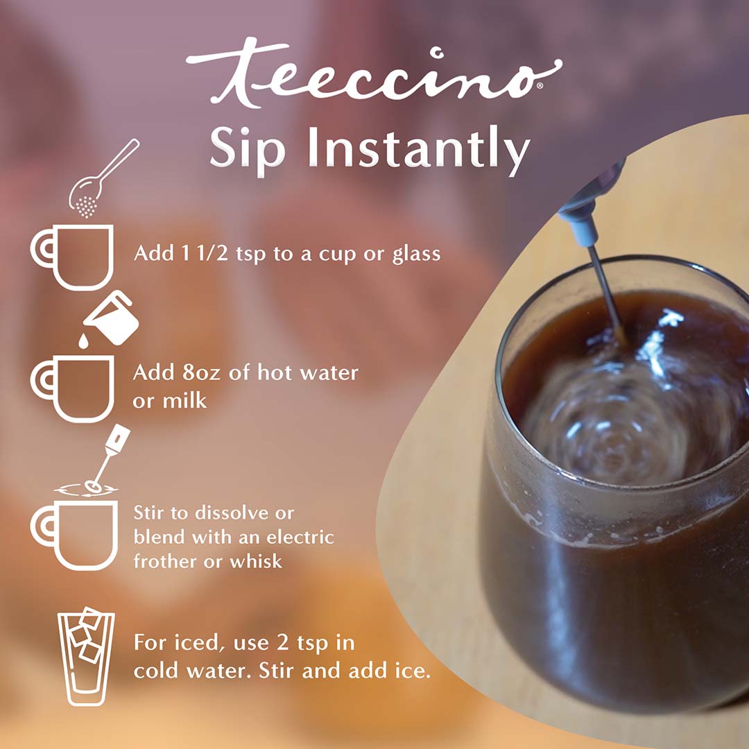 Instant Hazelnut Herbal Coffee