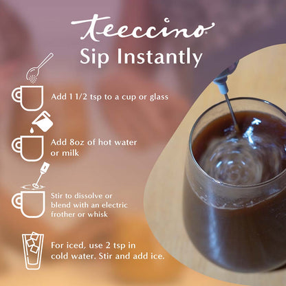 Instant Hazelnut Herbal Coffee