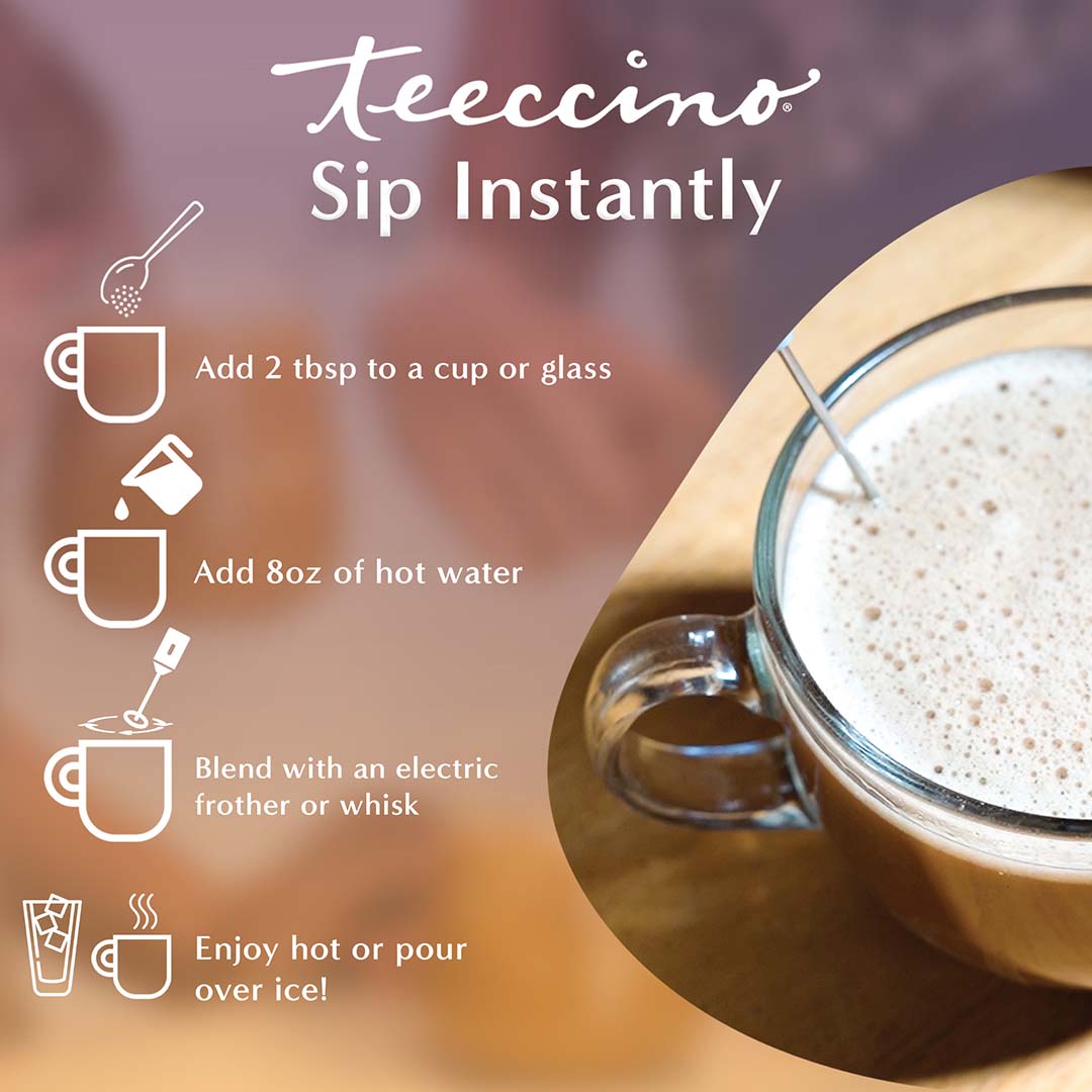 Instant Hazelnut Herbal Latte