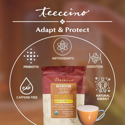 Instant Miraculous Mushrooms® Adapt & Protect Herbal Latte