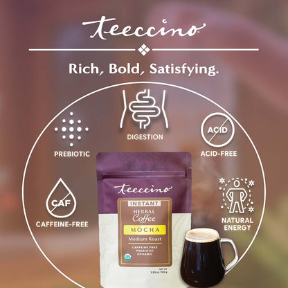 Instant Mocha Herbal Coffee