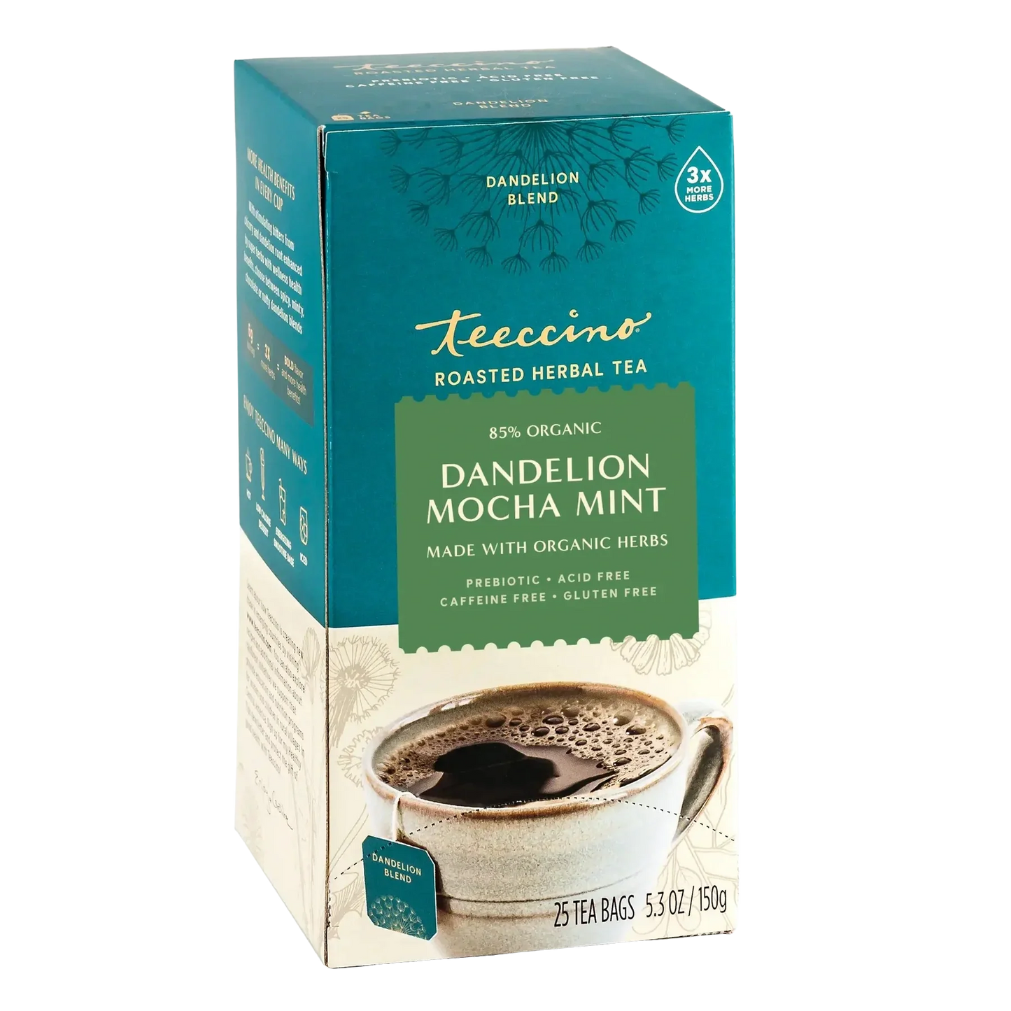 Dandelion Mocha Mint Roasted Herbal Tea