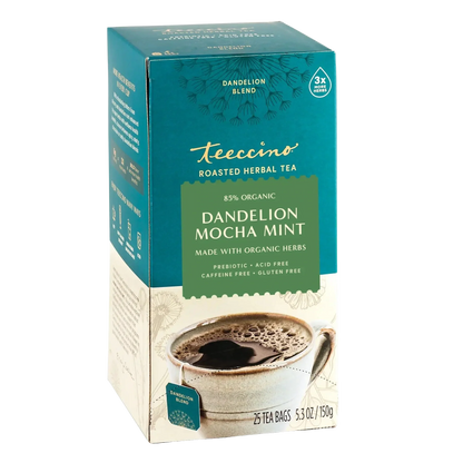 Dandelion Mocha Mint Roasted Herbal Tea
