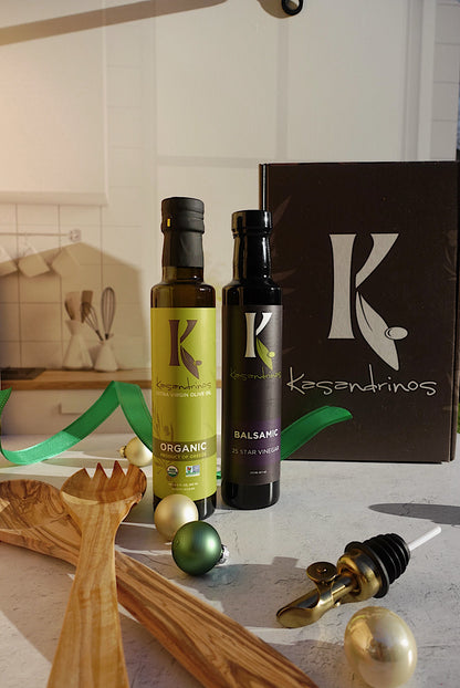 Gift Box - Organic EVOO & Vinegar