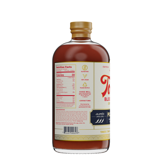 Toma Bloody Mary Mixer - PICANTE - 6 Bottles x 32oz