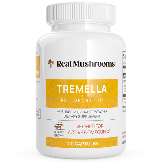 Organic Tremella Extract Capsules by Real Mushrooms