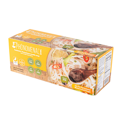 Pho’nomenal Bowl Instant Chicken Pho (Case of 6 Bowls)