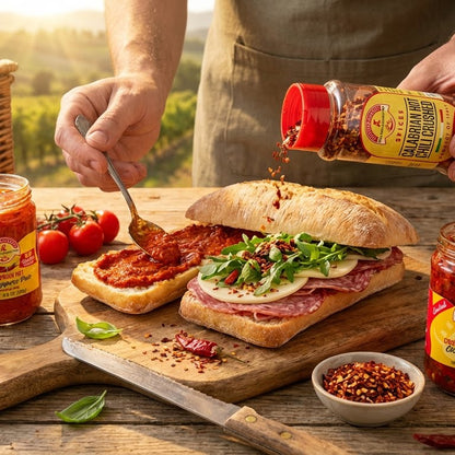 TuttoCalabria Hot Calabrian Chili Powder Shaker (3.88 oz)