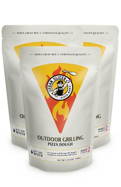 Outdoor Grilling Pizza Dough