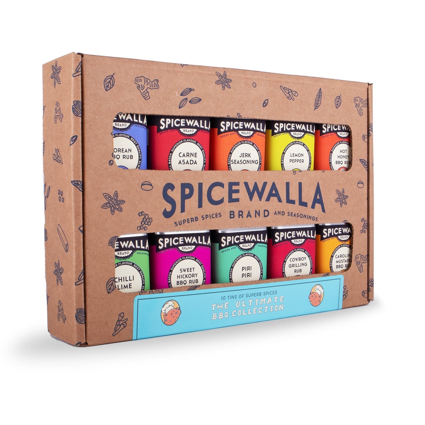 Spicewalla 10 Pack Ultimate BBQ Collection