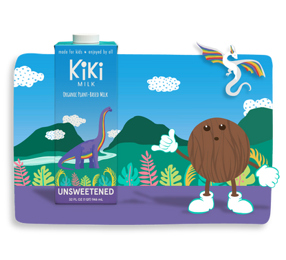 Unsweetened Kiki Milk • 32 fl oz • Pack of 6 by Kiki Milk
