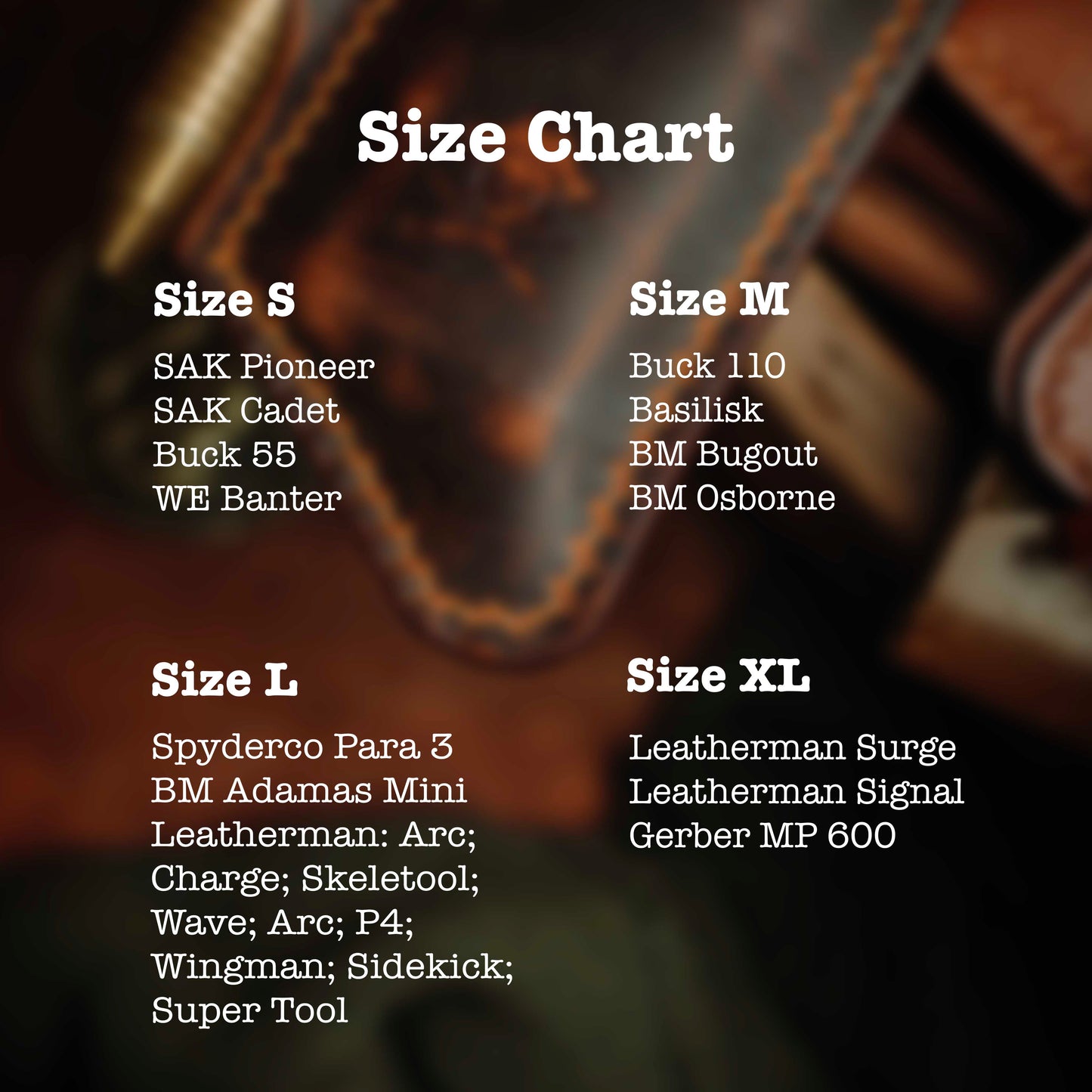 Knife Sheath - Sailor | Leather EDC | Pocket Knife Holder