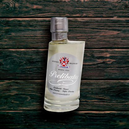 Acetaia Malpighi Prelibato White Balsamic Vinegar — Premium Italian Condimento Bianco
