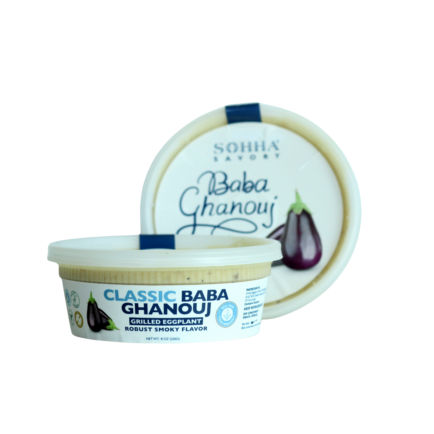 Sohha Baba Ghanouj, Classic Jar - 6 Jars case