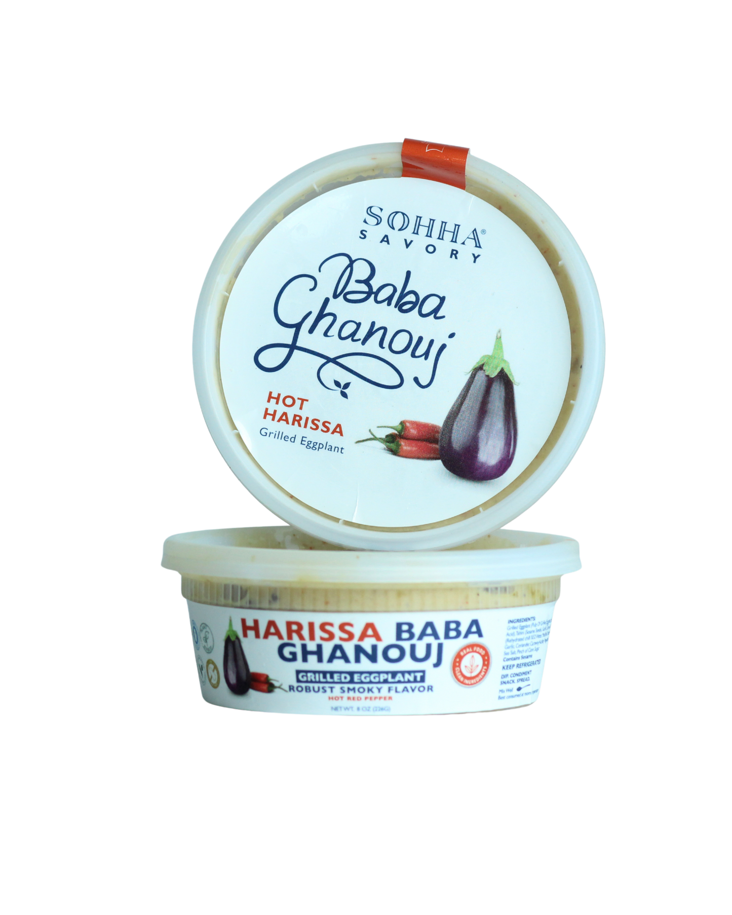 Sohha Harissa Baba Ghanouj Jar - 6 Jars case