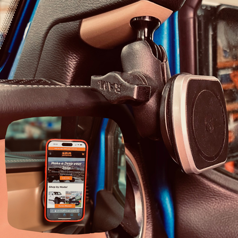 CMM Offroad Gladiator JT A-Pillar Ball Mount Solution