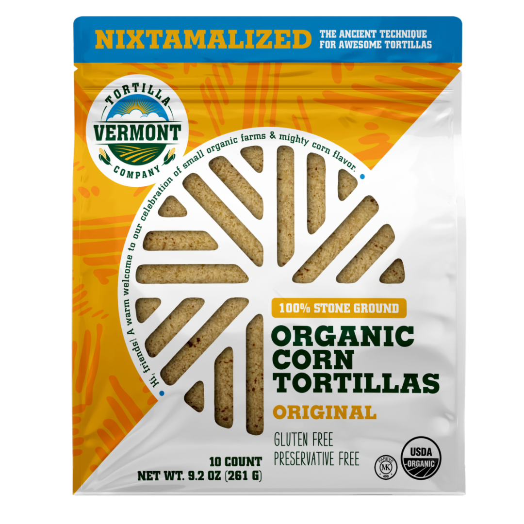 Vermont Tortilla Company 6" Organic Heirloom Corn Tortillas - 8 bags x 10 tortillas
