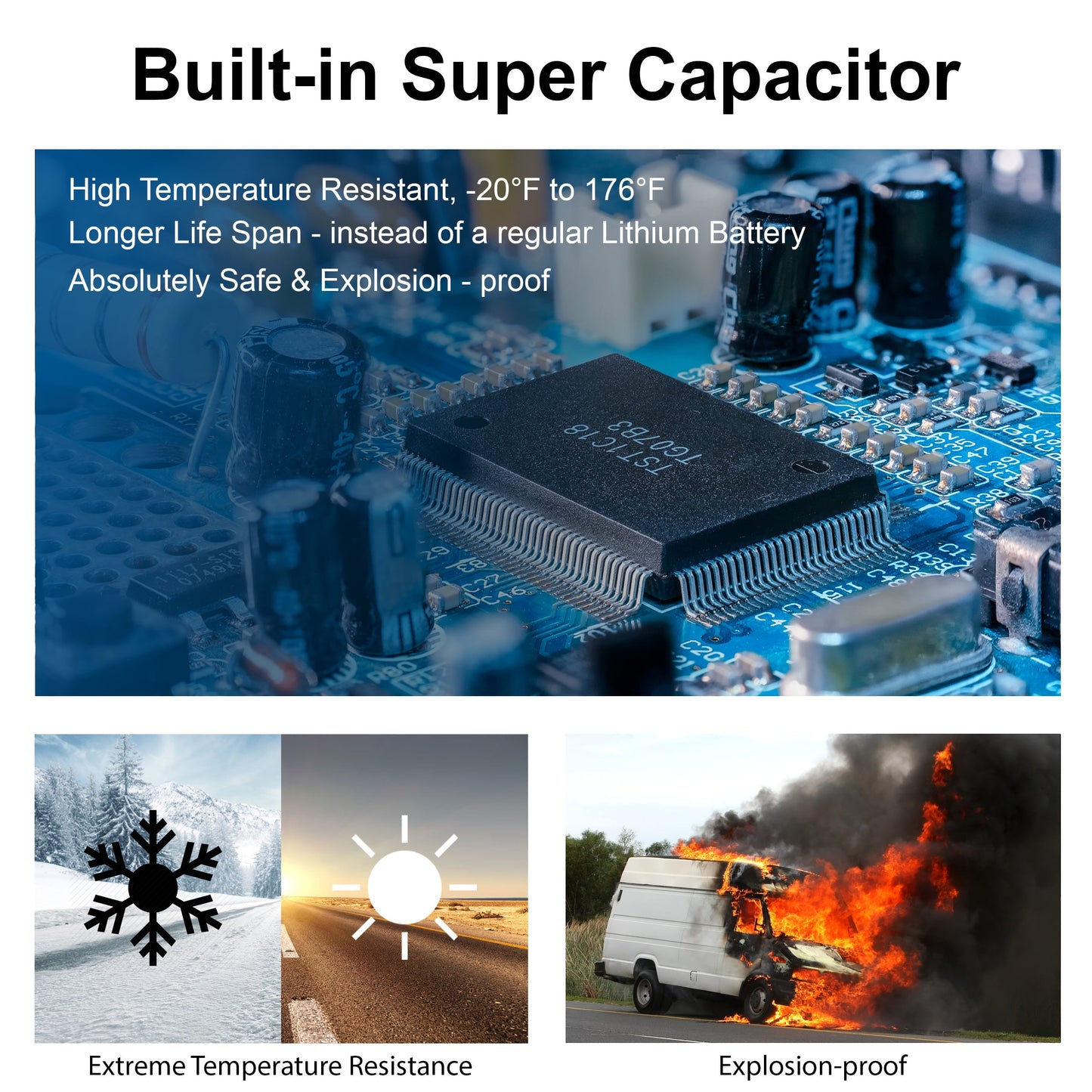 Rexing V3C Dual Camera Front and Inside Cabin Full HD 1080p Dash Cam with WiFi