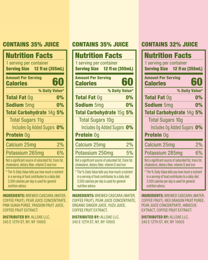 AllDae Variety Pack Superfruit Soda Can - 12 cans x 12 oz case