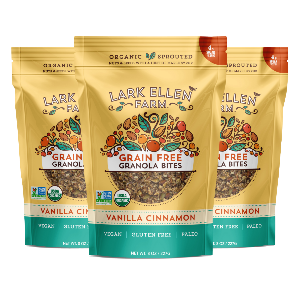 Vanilla Cinnamon Sprouted Granola